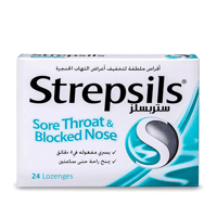 ستربسلز أقراص استحلاب لالتهاب الحلق 24 قرص