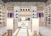 تصميم محلات مساحة لا تتجاوز 35 متر