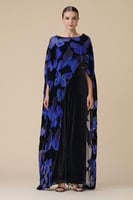 جمبسوت بنفسجي مع كاب بطبعة فراشات