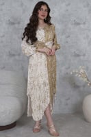 فستان انيق بليسيه بزم عالخصر