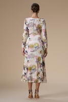 طقم بيج ميدي مشجر بطبعات باستيل