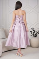 فستان ميدي توب مورد لون وردي