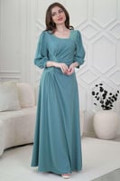 فستان تيفاني سهرة طويل