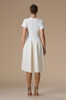 فستان سكري قصير كلاسيكي