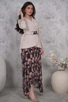 فستان أنيق بتفصيل بلايزر