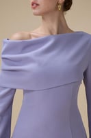 فستان طويل موف اوف شولدر