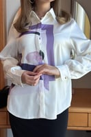 قميص انيق بتصميم فني