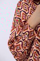 طقم بنطلون وقميص بليسيه مشجر