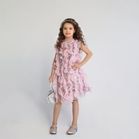 فستان كشكشات الترتر