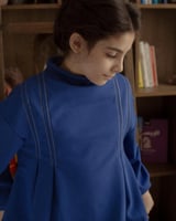 طقم شتوي الجميلة النيلي