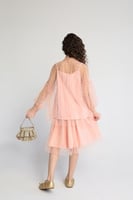 طقم التل الوردي