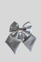 فيونكة جلدية ذهبي