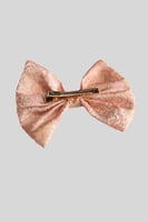 فيونكة جاكار وردية