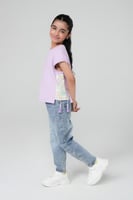 تيشيرت بقصة من الجانبين