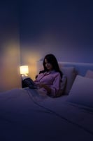 مفرش السرير البارد