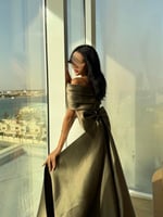 فستان سهرة راقي 0124