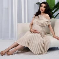 فستان سهرة مناسب للحوامل 0134