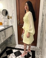 فستان ميد بخامه جورجيت 078