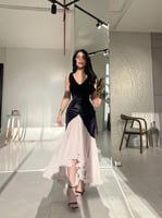 فستان حنين ناعم