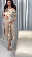 فستان سهرة مناسب للحوامل 0134