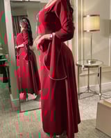 فستان سهرة ناعم 0130