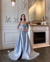 فستان سهره بخامه ميكادو كلفه تطريز فاخره 076