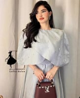 فستان ناعم مناسب لسن المحير 028