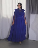 فستان سهرة راقي مناسب للحوامل بخامه شيفون طبقات 04...