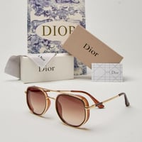 نظارة شمسية ماركة ديور ذهبي