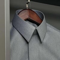 قماش رصاصي فاتح شتوي خلية النحل