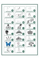 فروة شتوية فاخرة للأطفال باللون الأزرق مع اسم مطرز