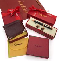 طقم كارتير قلم وكبك وبوك