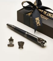 طقم قلم وكبك مونت بلانك