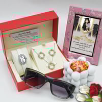 هدية التخرج طقم نسائي بالاسم والصورة