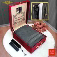 بوكس فروة رجالية شتوية فاخرة بتغليف أنيق