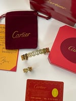 اسوارة نسائية كارتير + خاتم نسائي كارتيه