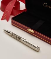 قلم كارتير سانتوس فضي الإصدار الاخير الهبة الجديدة...