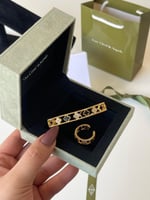 خاتم واسوارة مرصعة زركون احجار ملونه نسائية فنكليف...