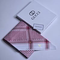 شماغ قوتشي "إصدار 2026" - أحمر كلاسيك