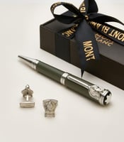 طقم قلم وكبك مونت بلانك