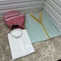 بكج اطفال سديري وثوب وشماغ ولادي