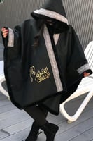 شال شتوي مبطن بفرو -مناسب للجنسين