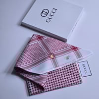 شماغ قوتشي "إصدار 2026" - أحمر كلاسيك