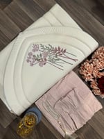 طقم صلاة ملكي - شرشف فخم وسجادة مريحة وسبحة لولو