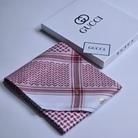 شماغ قوتشي "إصدار 2026" - أحمر كلاسيك