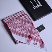 شماغ دنهل (Dunhill) - أحمر فاتح كلاسيك2026