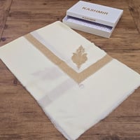 غترة كشمير شتوية صوف طبيعي