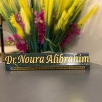 استاندات اسم مكتبية رخامية مخصصة للمختبرات والمؤسس...