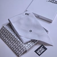 شماغ مونت بلانك ابيض الجديد