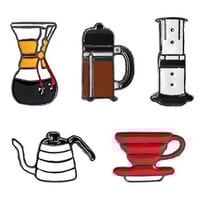 بروش ادوات القهوة - COFFEE PINS